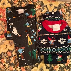 Hanna Andersson pajama bundle size 4 (100cm)